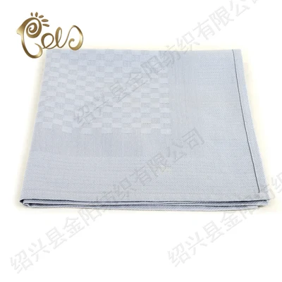 Toalha de mesa de guardanapo jacquard impressa em linho descartável da moda com preço de fábrica