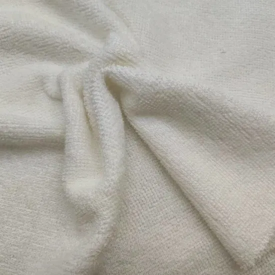 Tecido de toalha de malha 100% algodão Terry tingido de lã para produtos têxteis domésticos